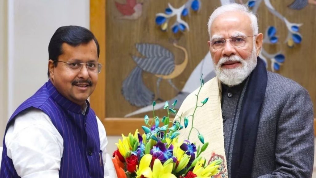 BJP National President Election Nitin Nabin PM Modi