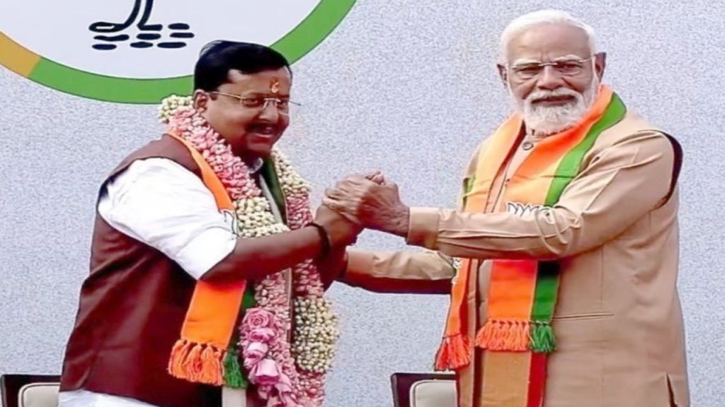 PM modi and nitin nabin