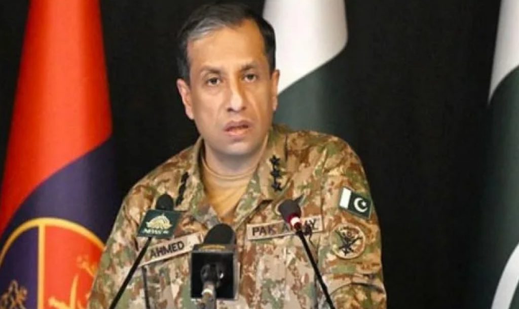 Pakistani general Ahmed Sharif Chaudhry