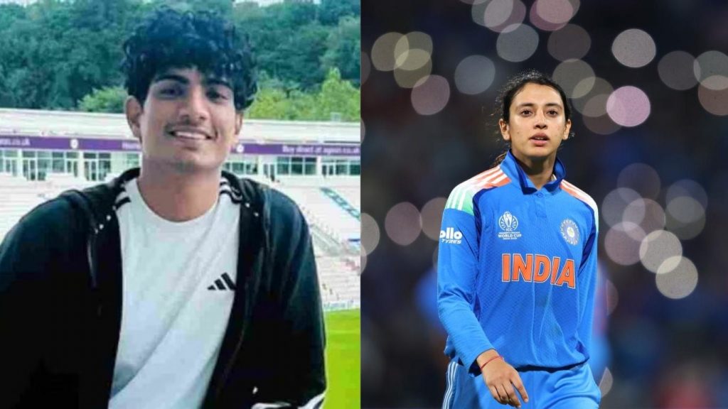 Palash Muchhal and Smriti Mandhana
