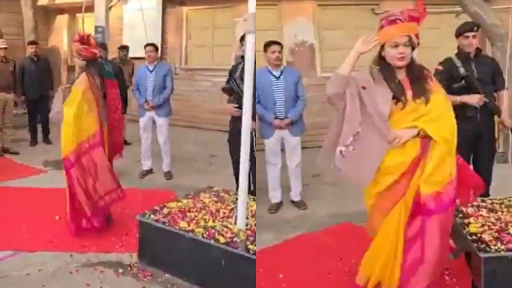 Tina Dabi Republic Day Video