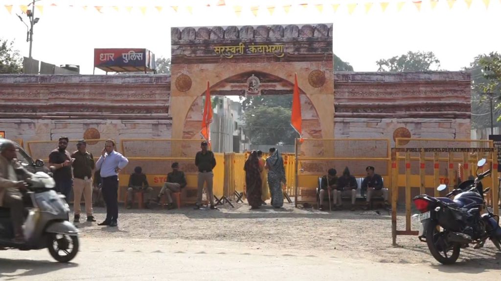 Hindu and Muslim communities face to face on Basant Panchami.