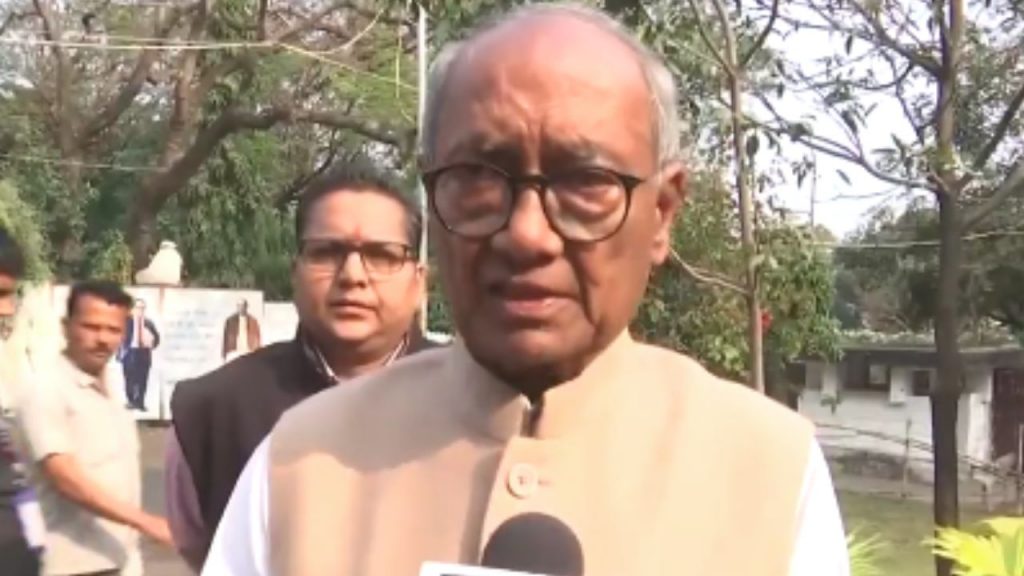 Congress leader Digvijay Singh.