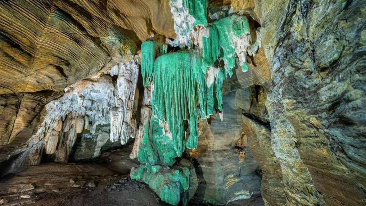 Green Cave in Kanger Valley
