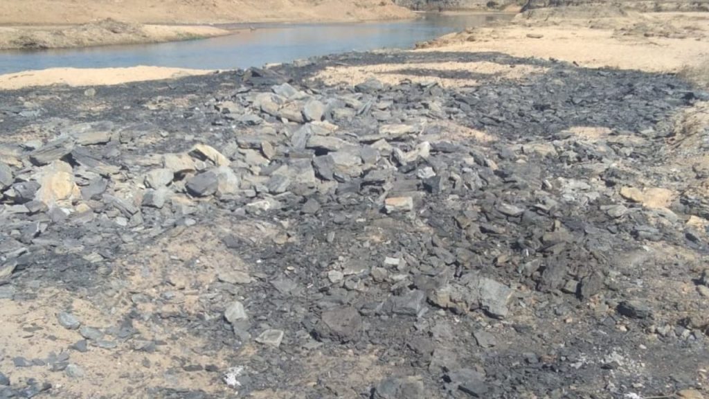 Information about coal storage in Katni came to light.