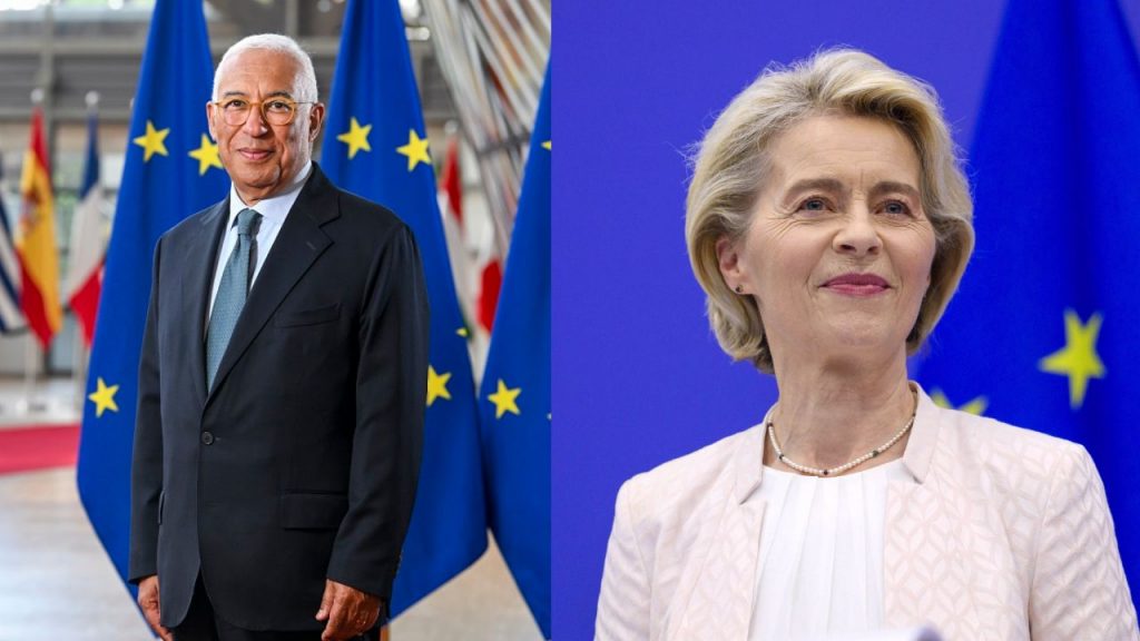 Ursula von der Leyen And Antonio Costa