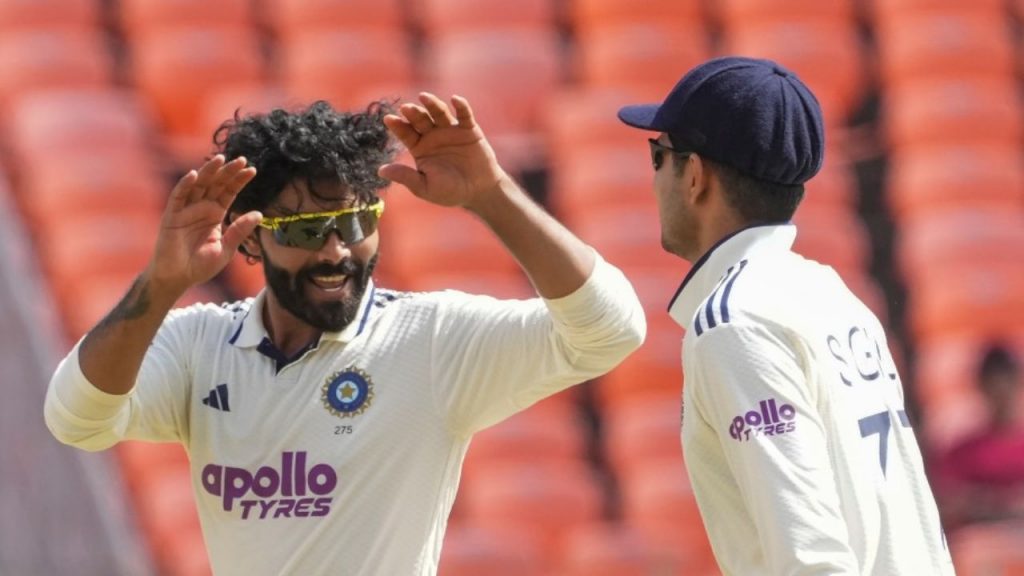 Ravindra Jadeja and Shubman Gill