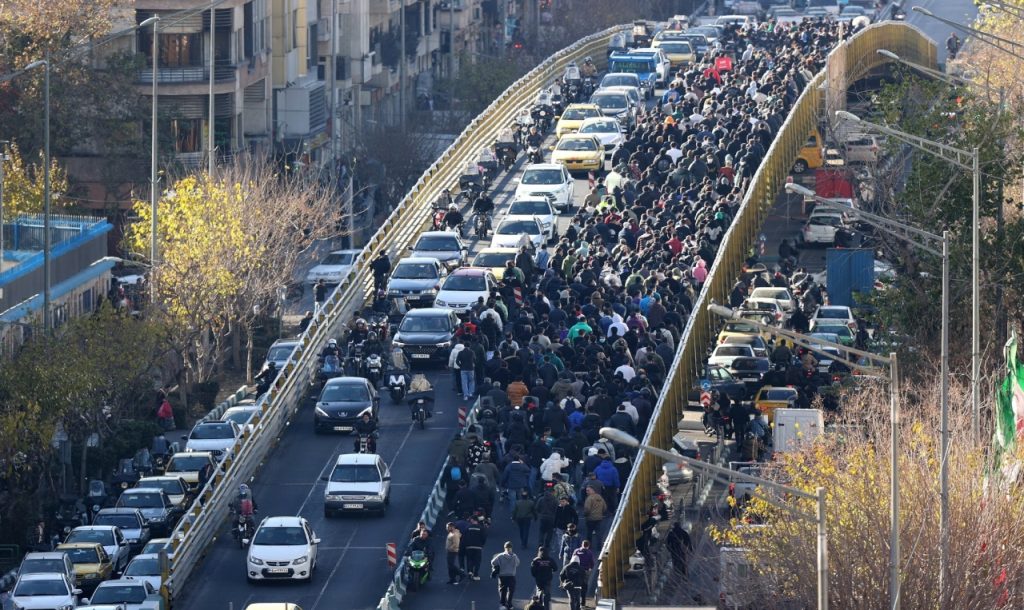 protests in Iran