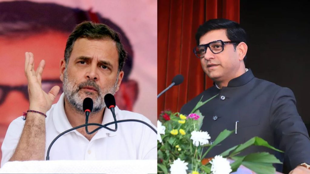 indore water crisis Rahul Gandhi indore visit mayor pushyamitra Bhargav statement