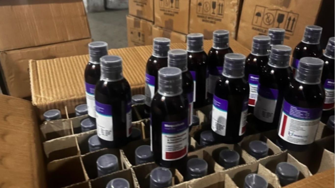 Codeine cough syrup