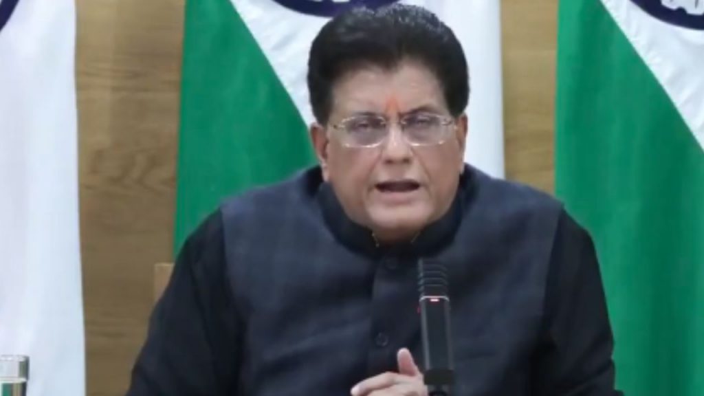 Union Minister Piyush Goyal.