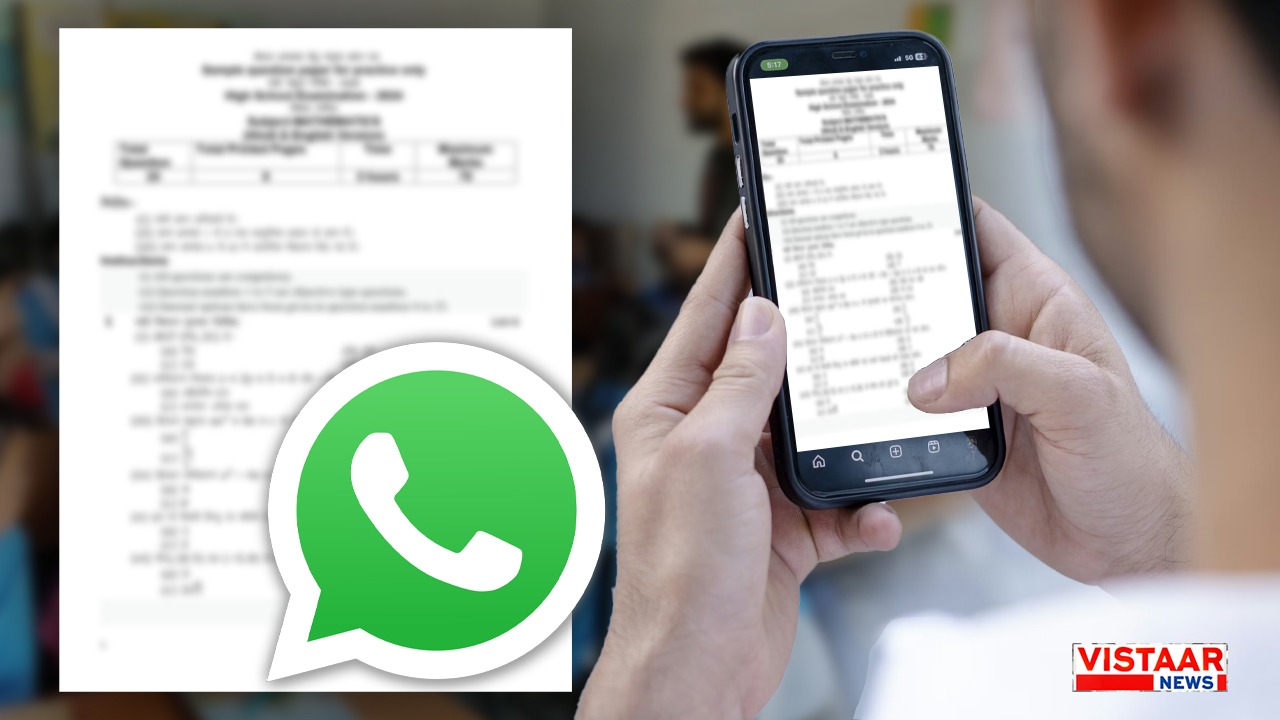 The teacher made the paper viral by posting it as a WhatsApp status.
