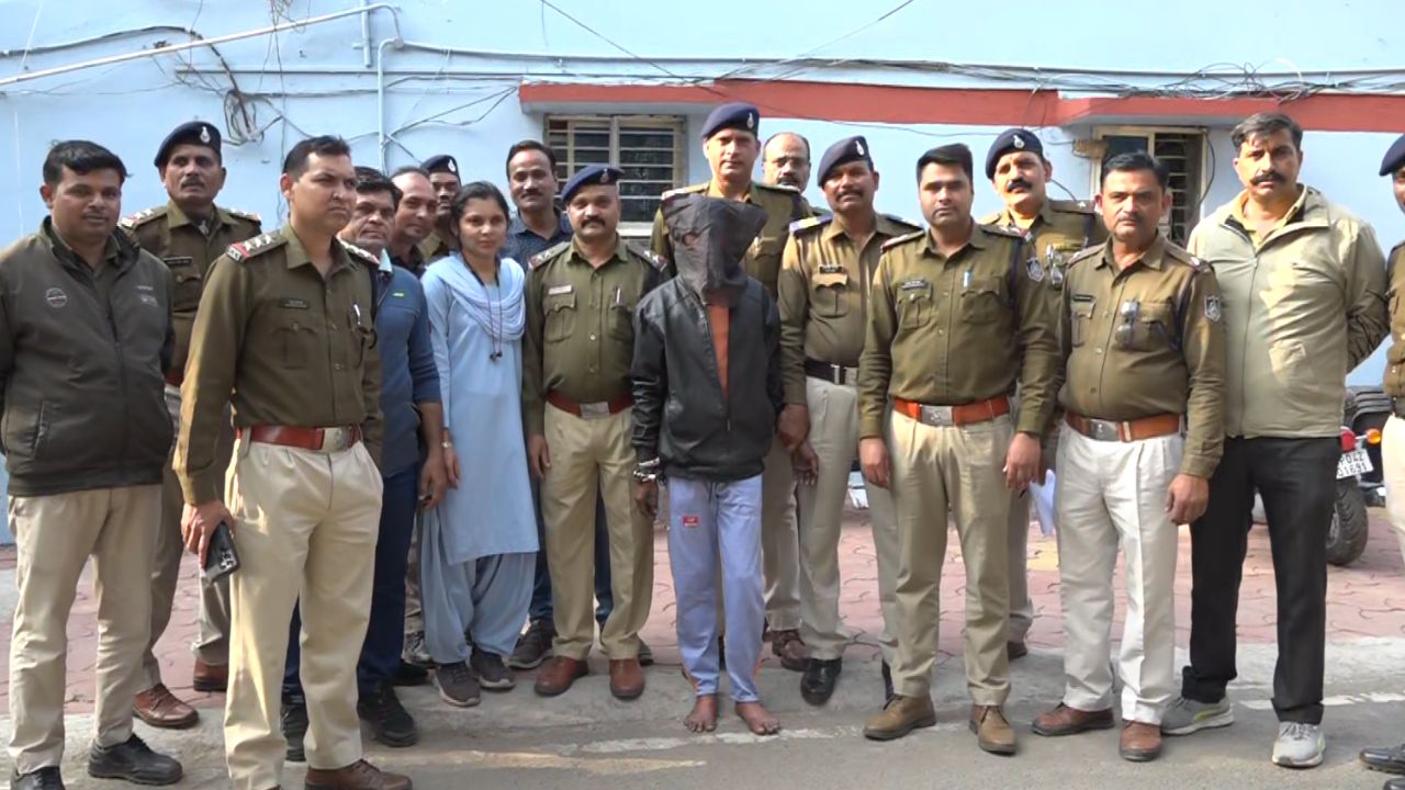 Bhopal police arrested cutter man with help of 900 CCTV cameras and 150 personnel