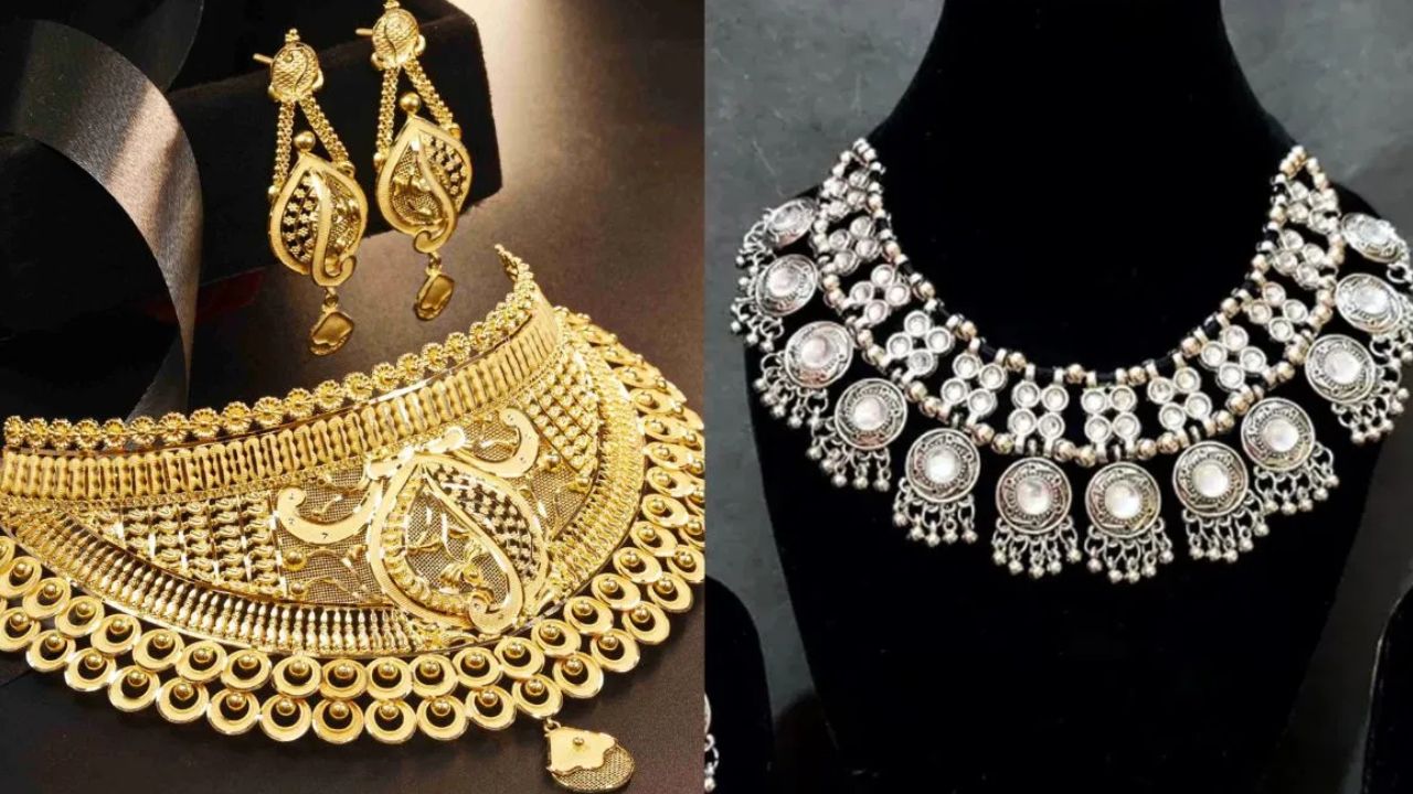 gold and silver