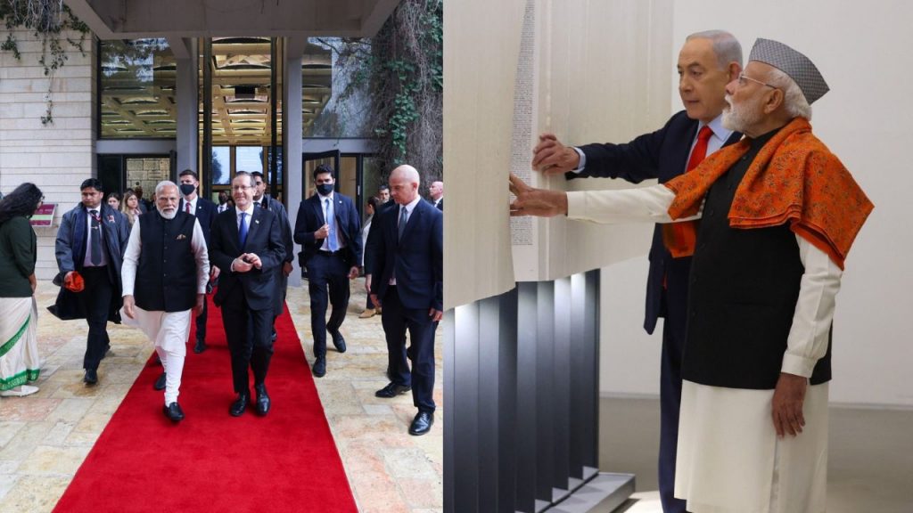 pm modi israel visit