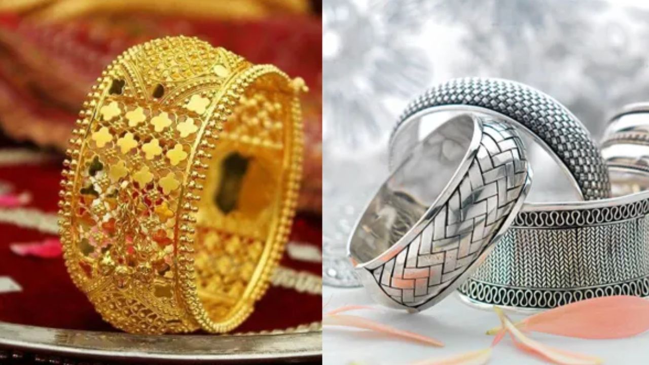gold and silver