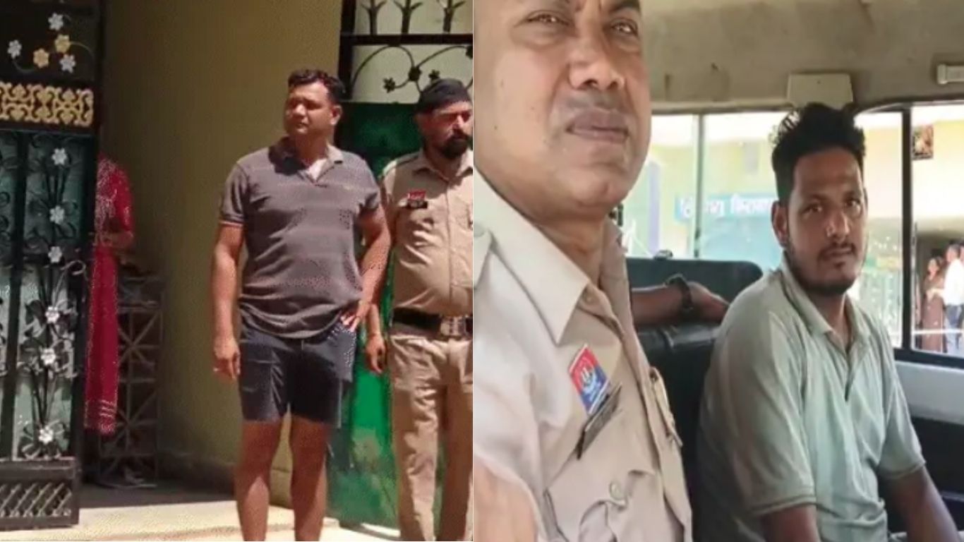 Accused in police custody