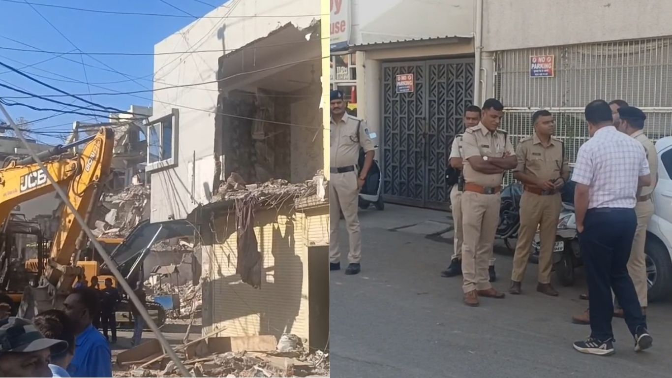 Bulldozer Action in Ujjain