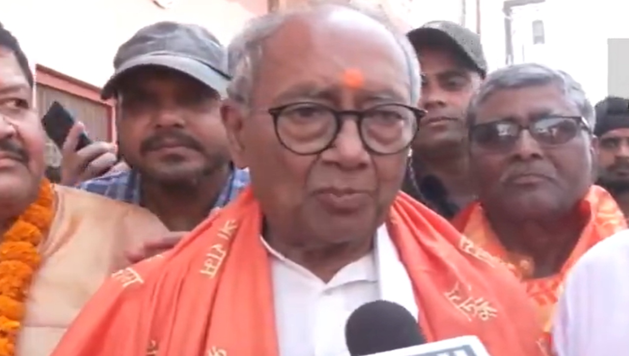 Digvijay Singh Visit Ayodhya