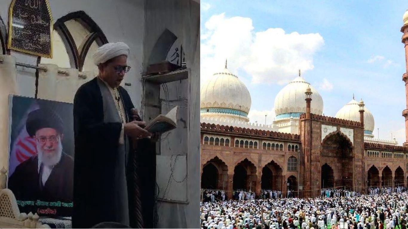 Eid prayers offered in Bhopal.