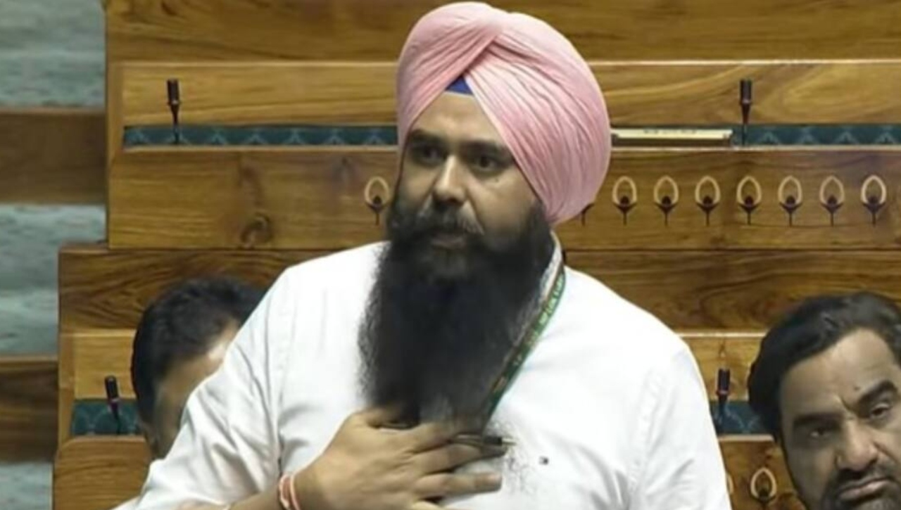 Malvinder singh in Loksabha
