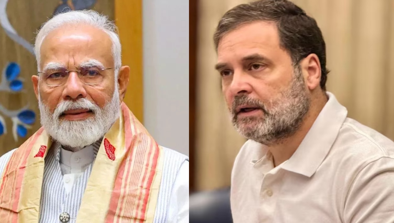 PM Modi And Rahul Gandhi