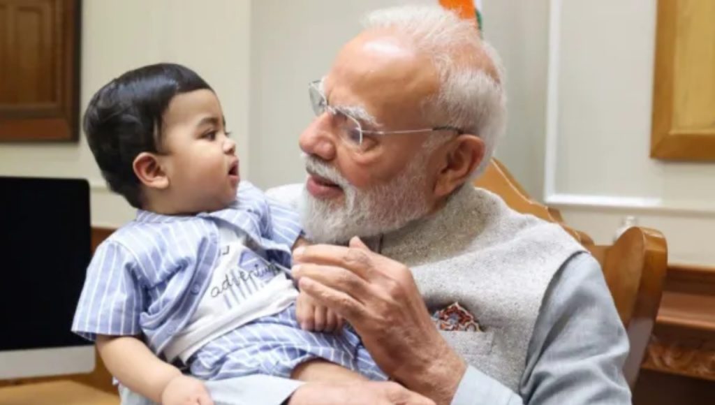 PM Modi With Ommy