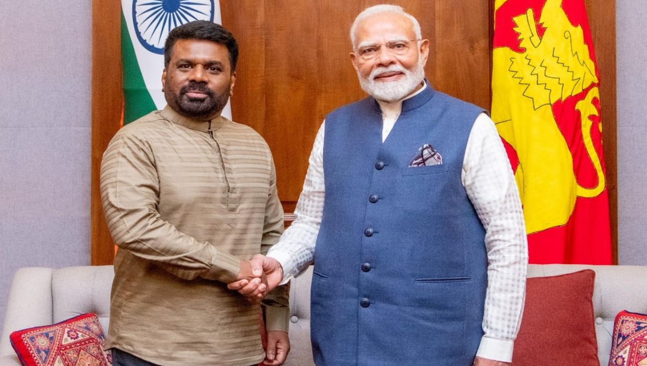 PM Modi With Shri Lanka President