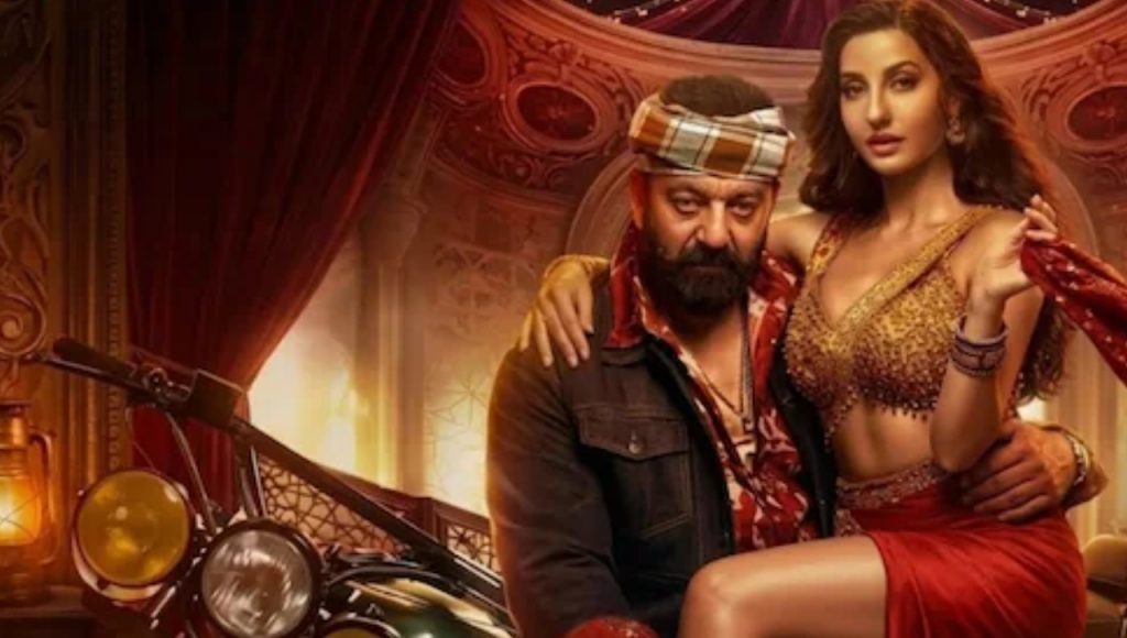Sarke Chunri Teri Sarke Song Sanjay Dutt Nora Fatehi