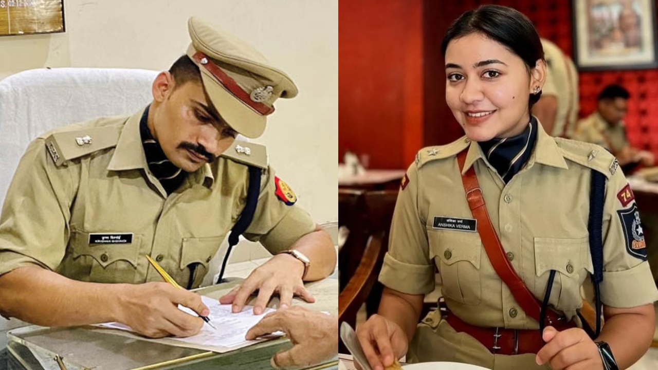 UP Police Officer Wedding Anshika Verma and KK Bishnoi