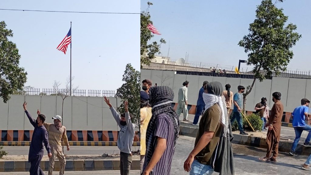 US Embassy Attack in karachi