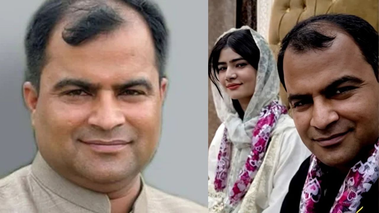 A picture of Hakim Shahzad marrying a 9th class student for the fifth time has surfaced.