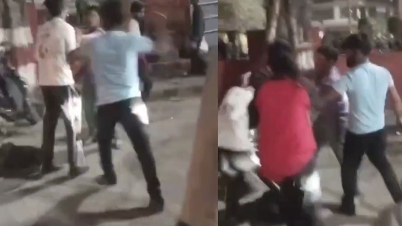 In Ujjain, a Muslim youth roaming with Hindu girls was beaten up by Hindu organizations.