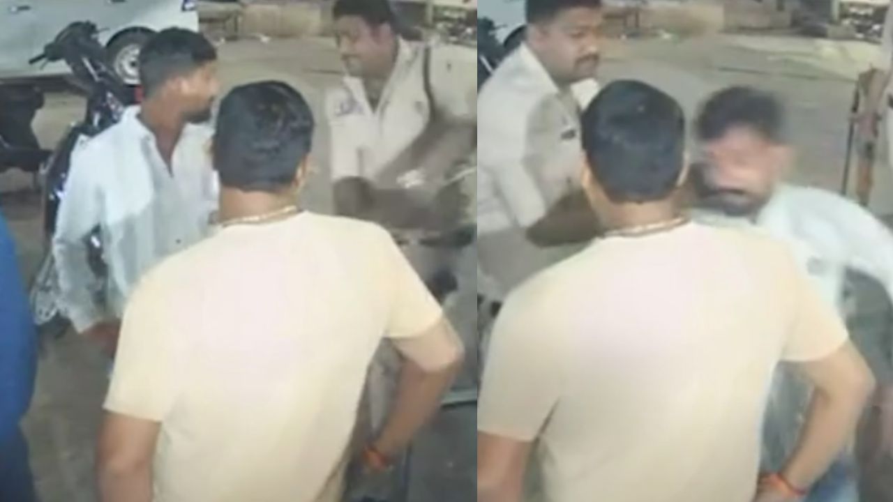 BJP leader's brother beaten with gun butt in Durg.