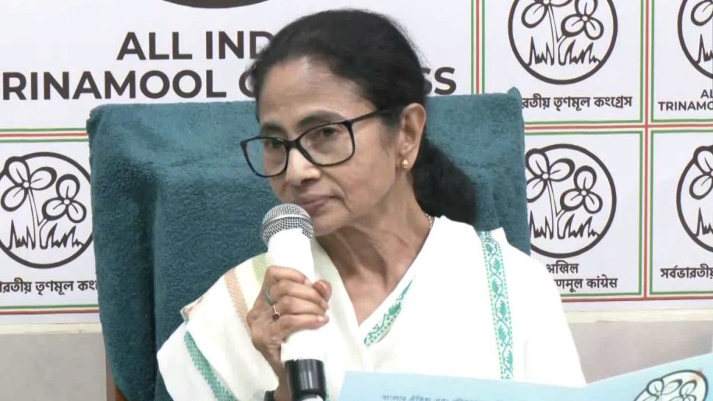 Chief Minister Mamata Banerjee released the TMC manifesto.