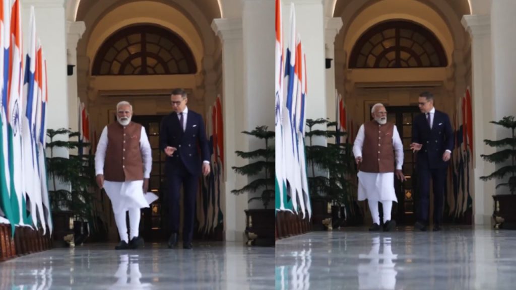 Prime Minister Narendra Modi and President Alexander Stubb