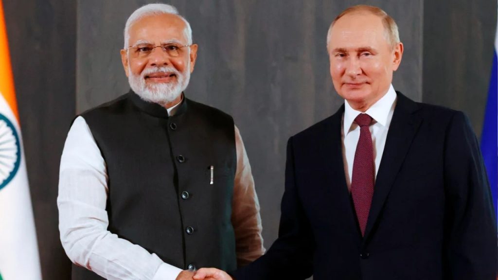 Prime Minister Modi and President Putin (File Photo)