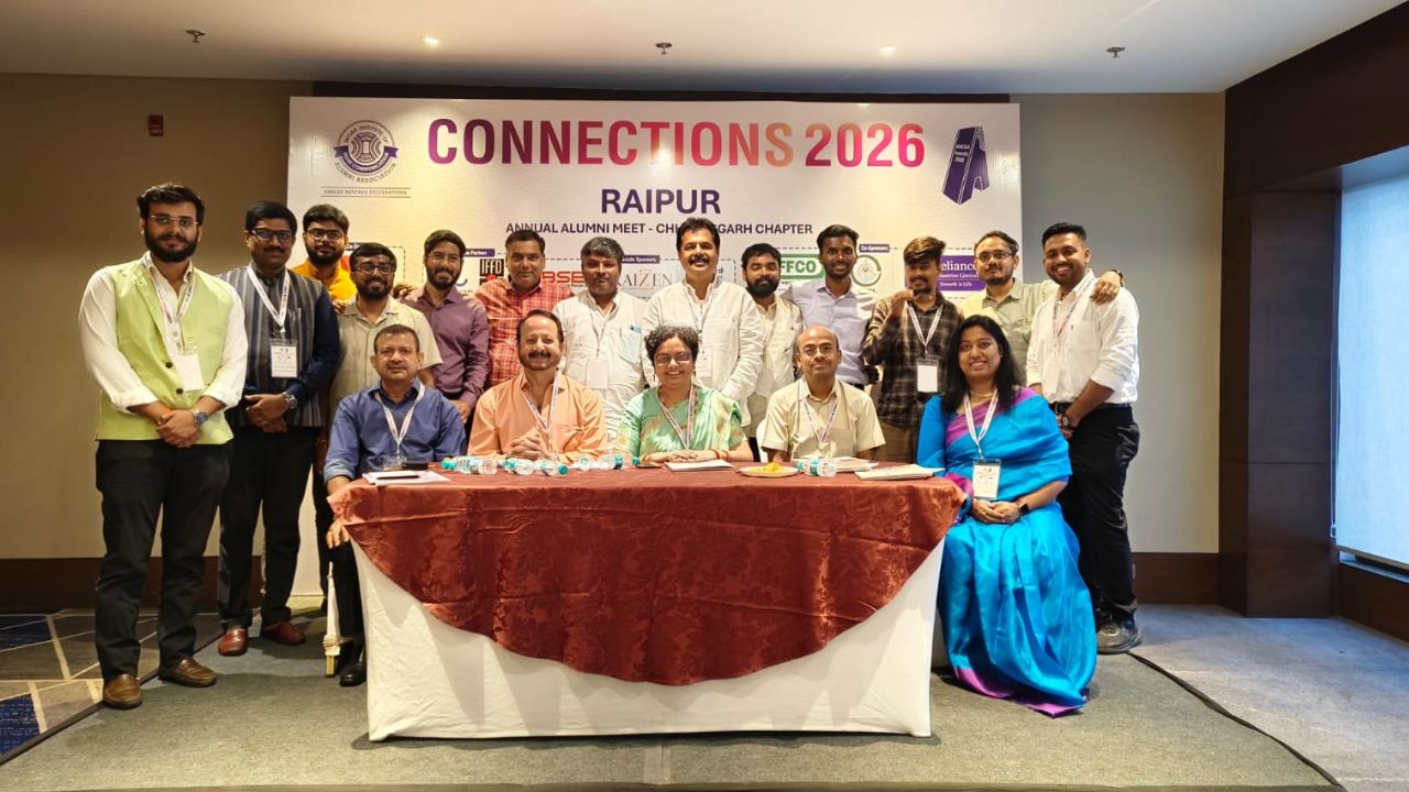 Santosh became the president in the annual conference of IMCA Chhattisgarh Chapter.