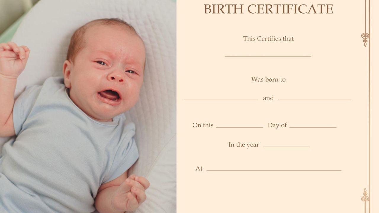 birth certificate
