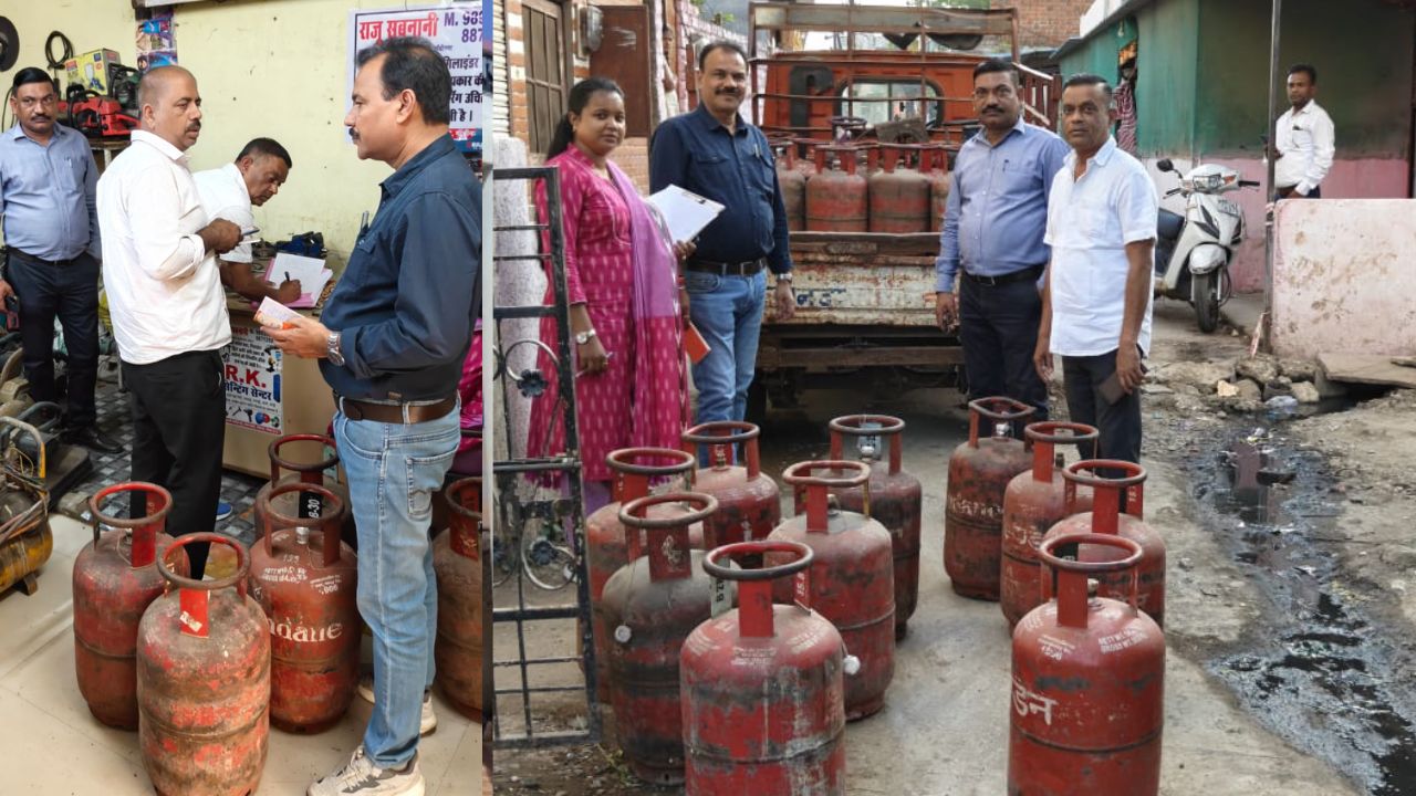 Bhopal 45 gas cylinders seized in raid