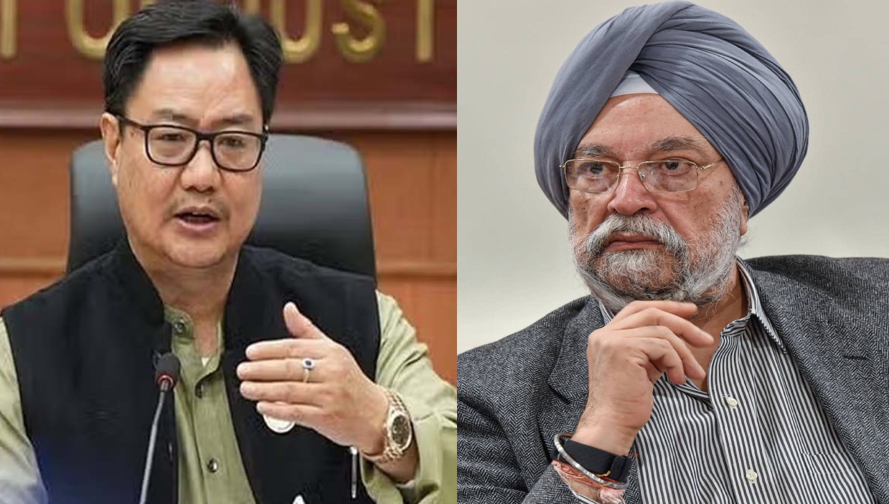 hardeep Singh Puri And Kiren Rijiju