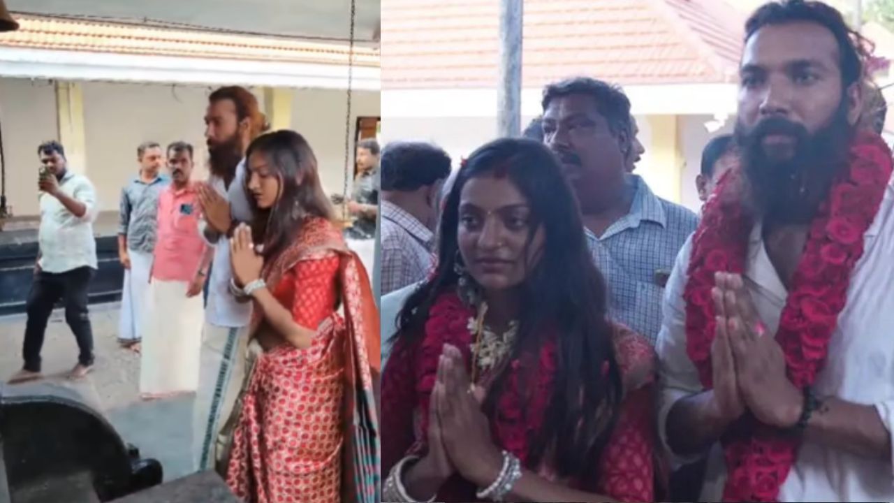 Kerala viral girl Monalisa marries boyfriend Farhan seeks police protection kampanoor