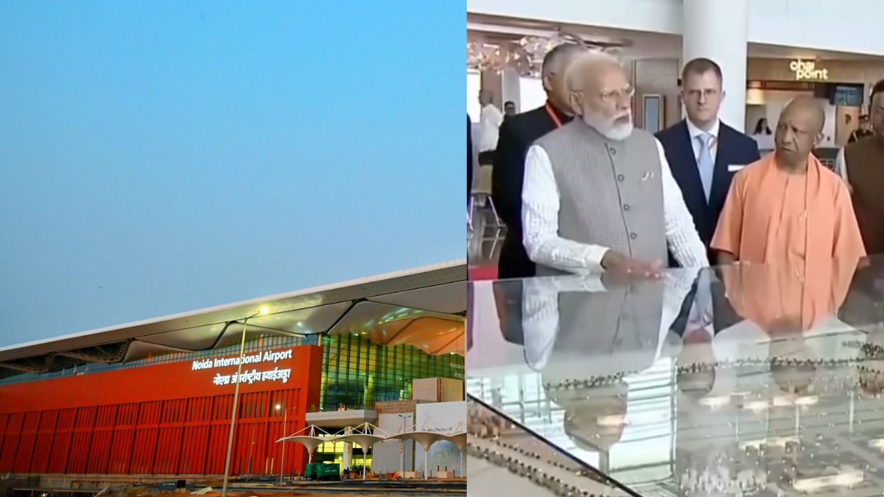 PM Modi inaugurated Noida International Airport jewar