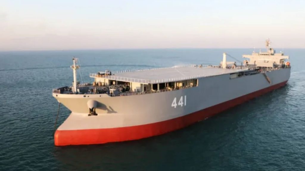 Iranian ship sinks off near SriLankan coast 100 missing and 78 injured