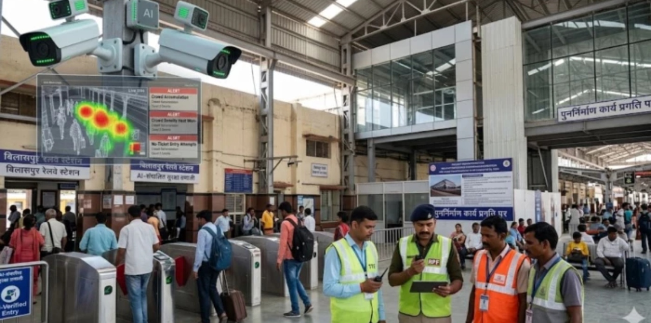 रेलवे स्टेशनों पर AI से होगी टिकट चेकिंग