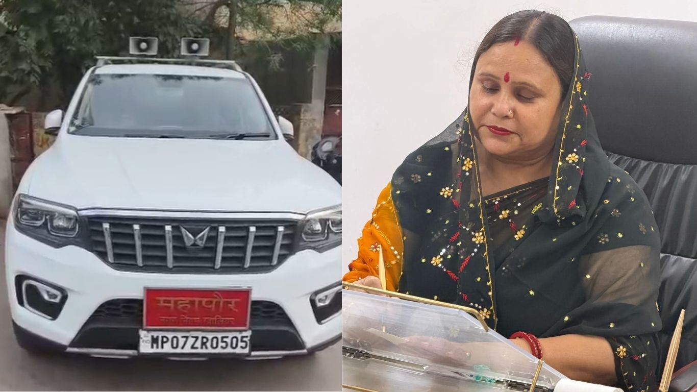 Attack on Gwalior Mayor's Vehicle