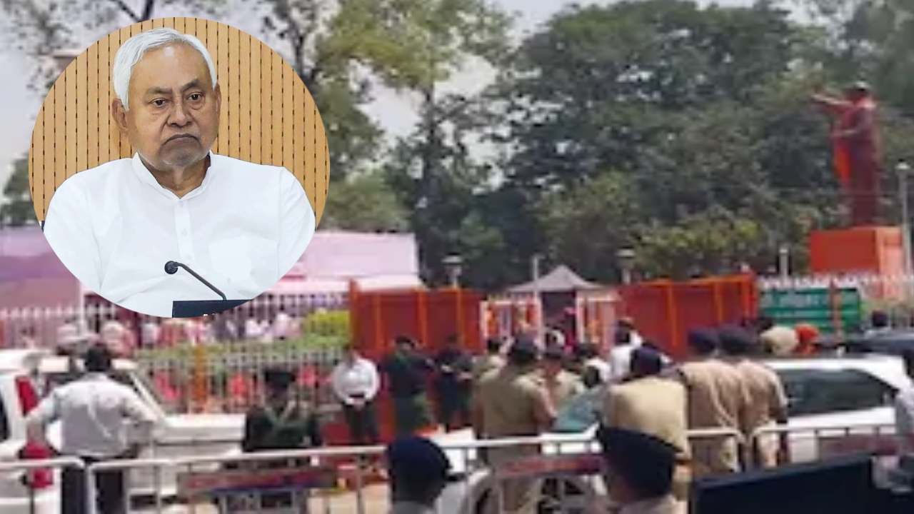 Bee Attack At Nitish Kumar Event