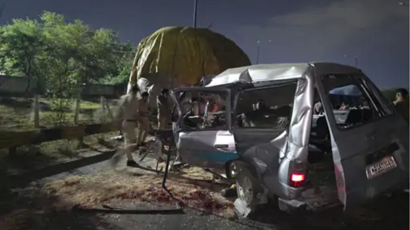 Indore road Accident