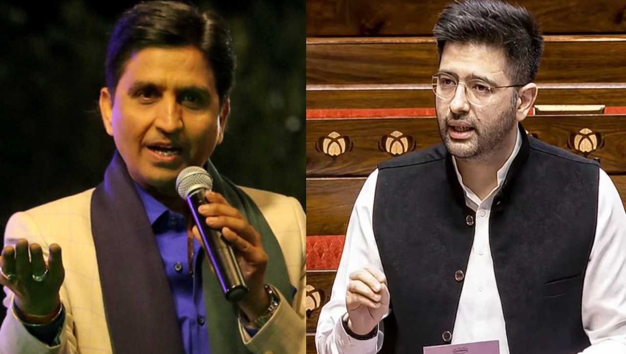 Kumar Vishwas And Raghav Chadha