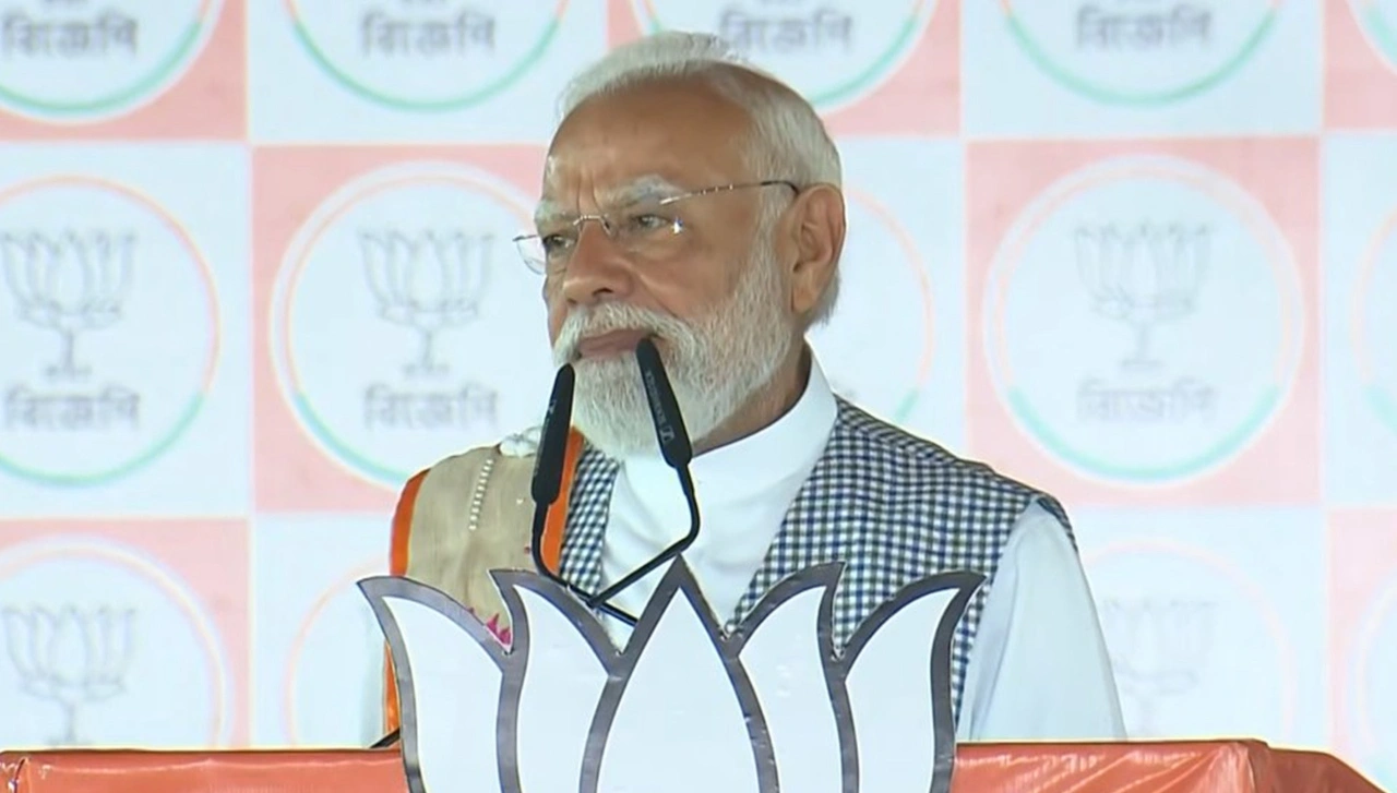 PM Modi In Bengal Election